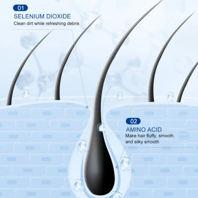 Selenium dioxide shampoo Anti-dandruff, anti-itching, oil control