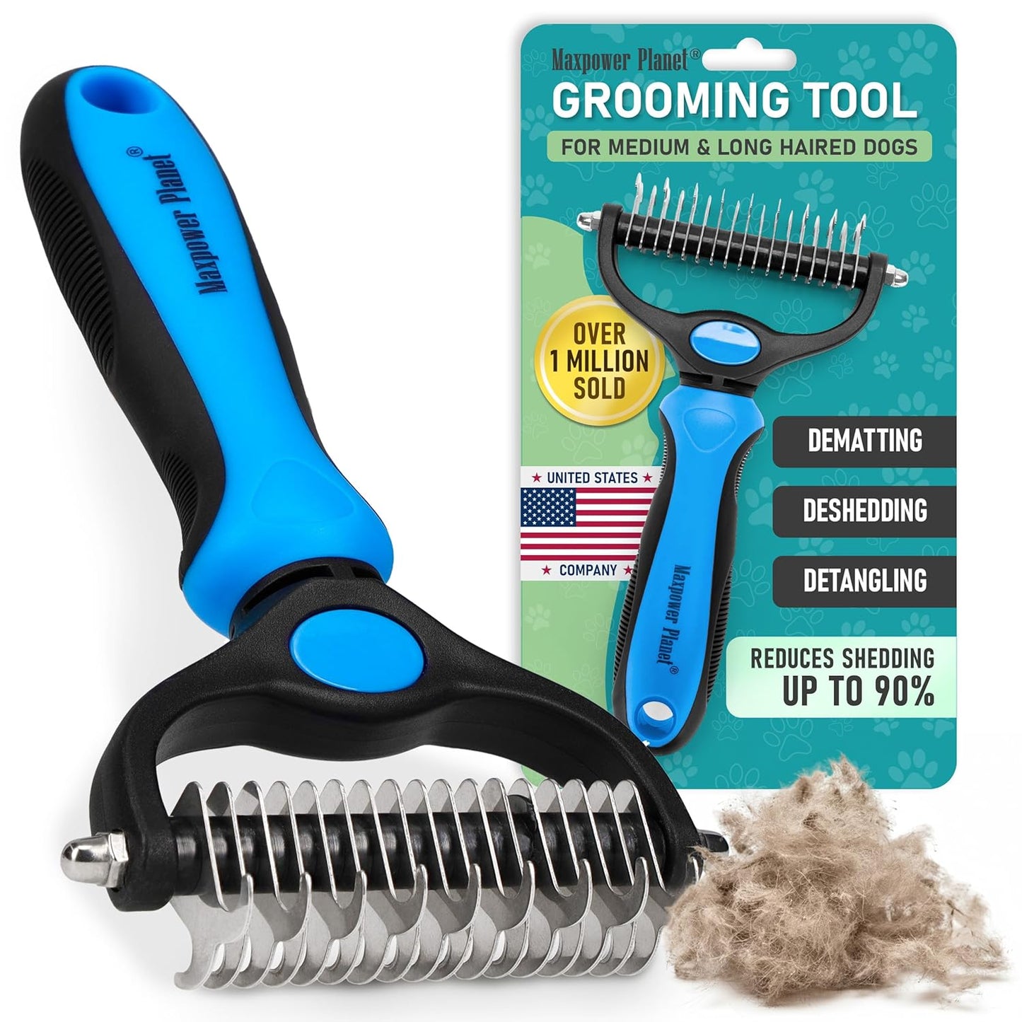 Professional Deshedding Tool For Dogs And Cats