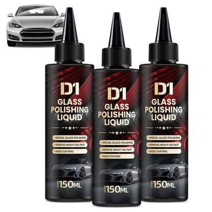 D1 Glass Polishing Liquid Glass Car Polish  Pack of 3