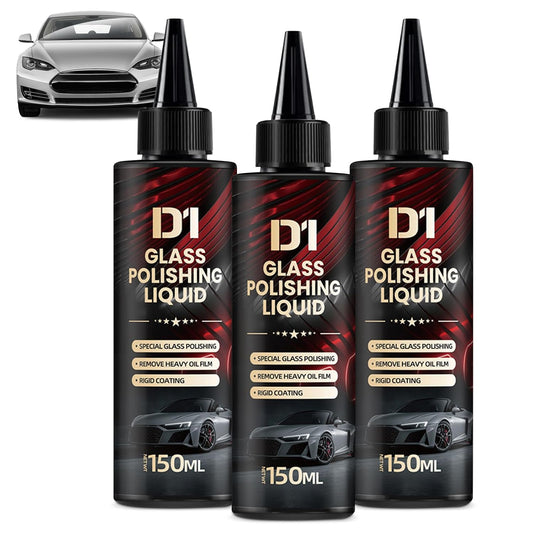 D1 Glass Polishing Liquid Glass Car Polish  Pack of 3