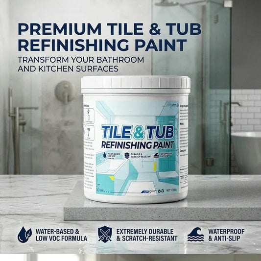 Premium Tile & Tub Refinishing Paint Kit | 500ml