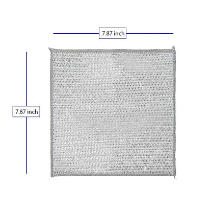 Wet Dry Non-Scratch Wire Dishcloth, Reusable Kitchen Cleaning Rag