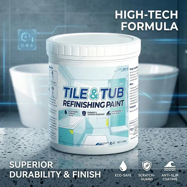 Premium Tile & Tub Refinishing Paint Kit | 500ml