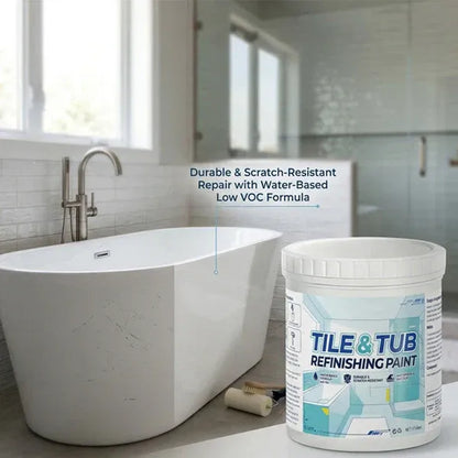 Premium Tile & Tub Refinishing Paint Kit | 500ml