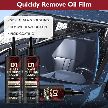 D1 Glass Polishing Liquid Glass Car Polish  Pack of 3