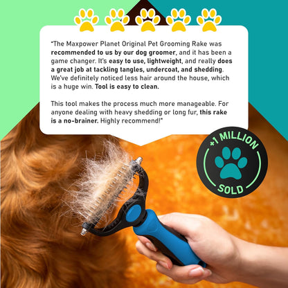 Professional Deshedding Tool For Dogs And Cats