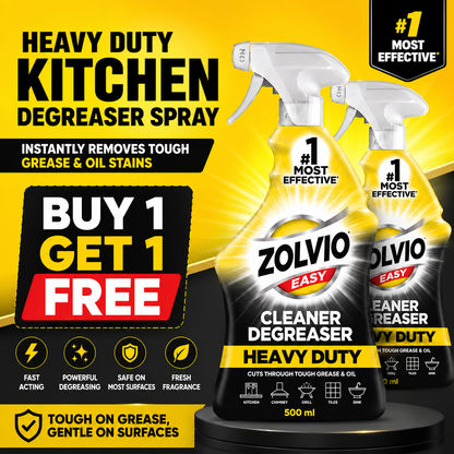ZOLVIO EASY™ Heavy Duty Kitchen Degreaser Spray | Buy 1 Get 1 FREE