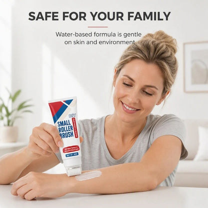 Waterproof Wall Repair Paste with Integrated Small Roller Brush