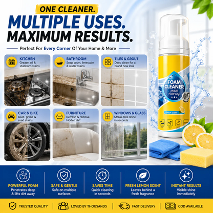 All in One Multi-Purpose Deep Oxalic Cleaning Spray  BUY 1 GET 1 FREE