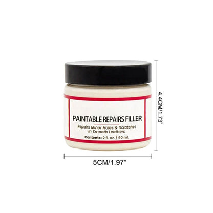 Leather repair cream – fills deep scratches & cracks, restores smooth feel, safe for all leather types!