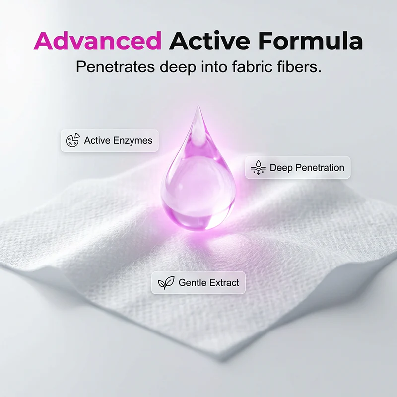 Portable stain remover wipes