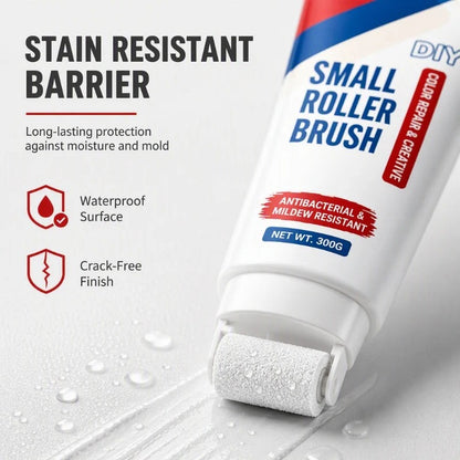 Waterproof Wall Repair Paste with Integrated Small Roller Brush