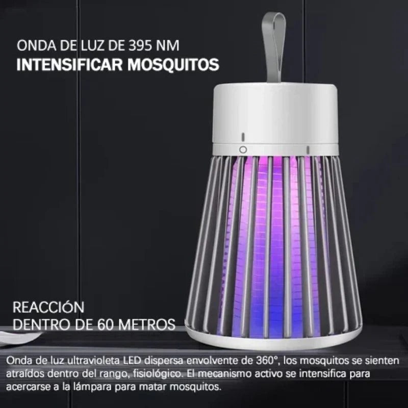 Zap-X Portable Insect Killer — Indoor & Outdoor Bug Zapper, Fly & Mosquito Trap PACK OF 2