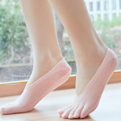 Orthopedic Invisible Toe Socks | Summer Five-Toe Shallow Socks 3 PACK