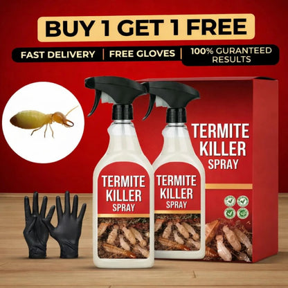 Termite Buster Spray – Powerful Protection Against Termites (Buy 1 Get 1 Free)