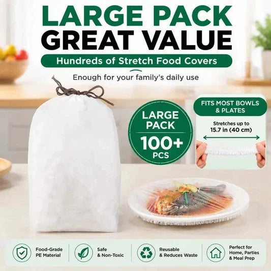 Disposable Food Covers Fresh Keeping Bags (100pcs)