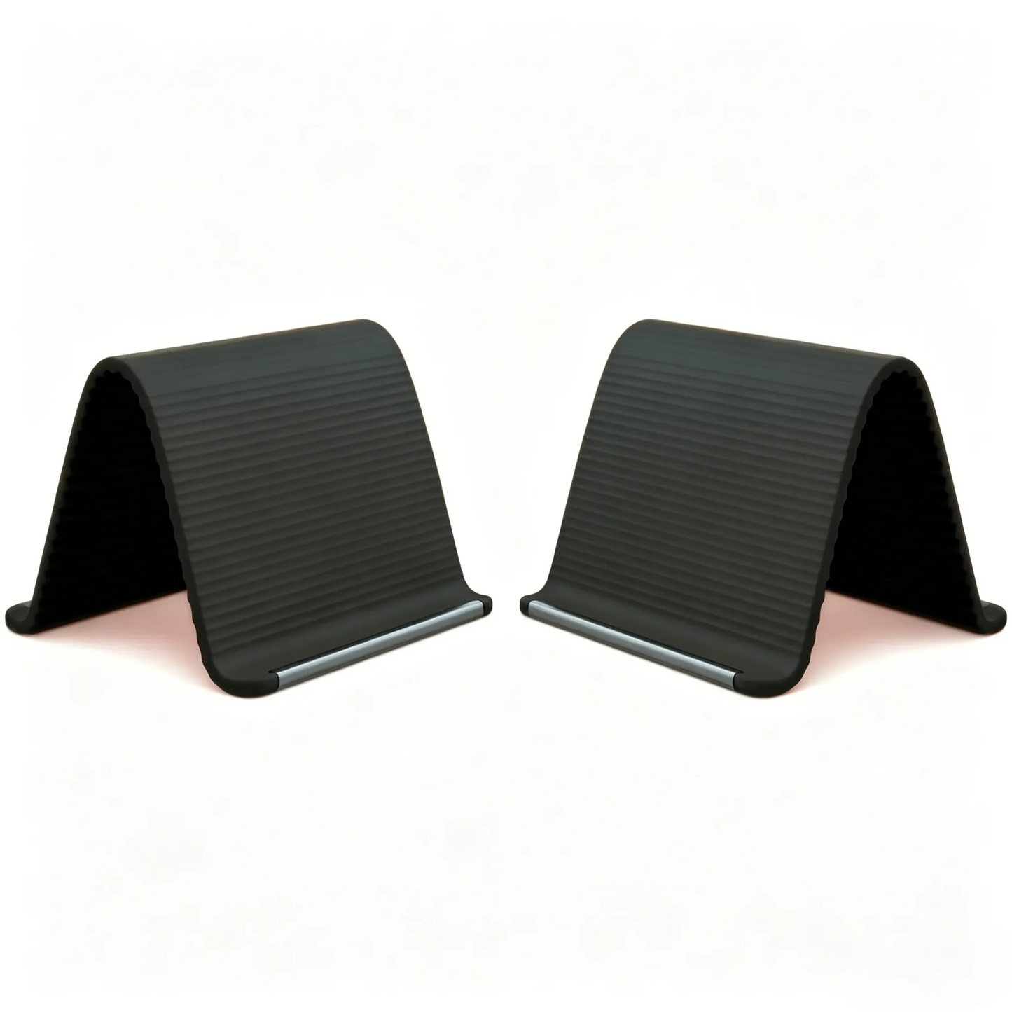 Flexible Silicone Aluminum Phone Holder Stand - Bendable Rollable Foldable Design