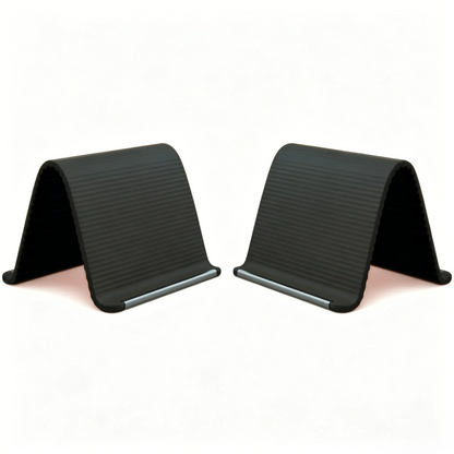 Flexible Silicone Aluminum Phone Holder Stand - Bendable Rollable Foldable Design