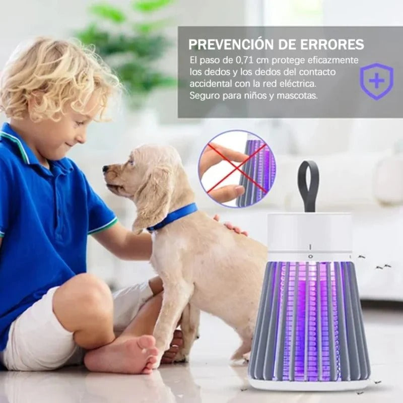 Zap-X Portable Insect Killer — Indoor & Outdoor Bug Zapper, Fly & Mosquito Trap PACK OF 2