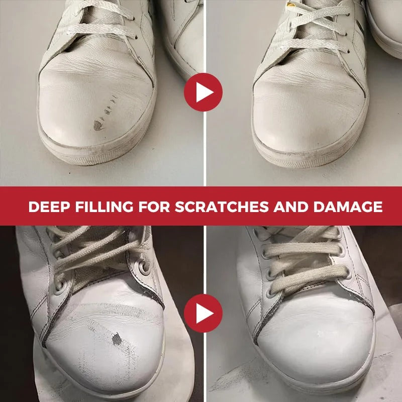 Leather repair cream – fills deep scratches & cracks, restores smooth feel, safe for all leather types!