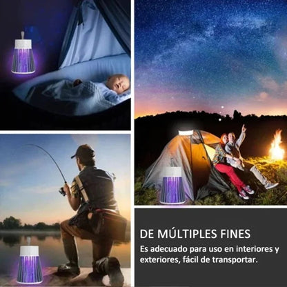 Zap-X Portable Insect Killer — Indoor & Outdoor Bug Zapper, Fly & Mosquito Trap PACK OF 2